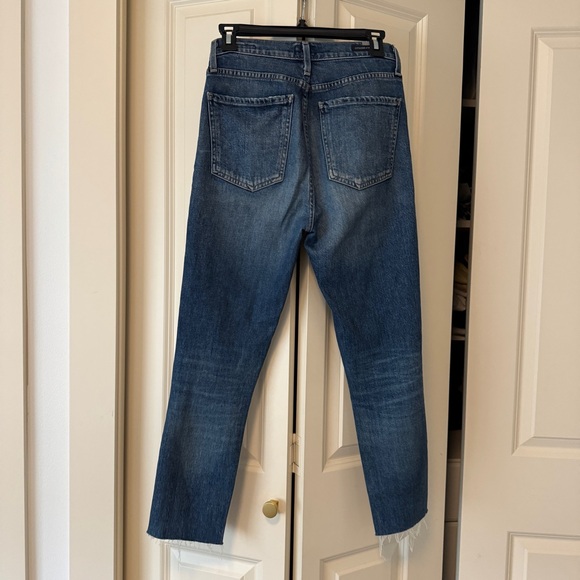 Made in USA Citizens of Humanity Olivia High Rise Slim Ankle Jeans Size 25 - Picture 6 of 9